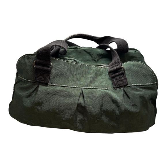 Kipling Hand Bag with 3 large pockets Color Green - Picture 3 of 9